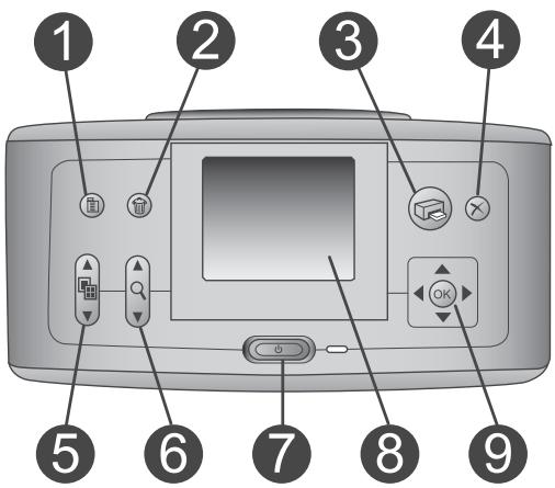 COMPAQ PHOTOSMART 370 - Voyant marche - 1