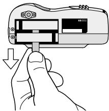 COMPAQ PHOTOSMART C200 - Remplacement des piles - 2