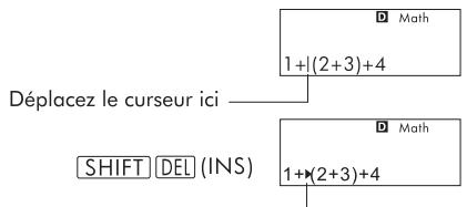 COMPAQ SMARTCALC 300S - Incorporation d'une valeur dans une fonction - 1