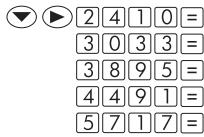 COMPAQ SMARTCALC 300S - Commentaires concernant les autres types de régression - 4