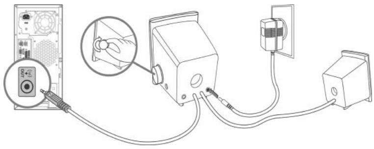 COMPAQ 7540 - Petites enceintes - 1