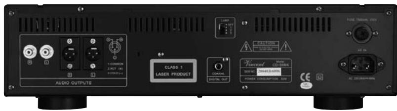 VINCENT CD-S6MK - Niveau (db) - 1