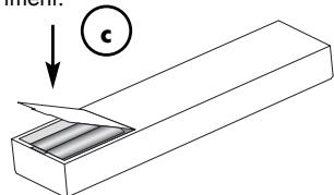VINCENT CD-S8 - Changing/Inserting batteries: - 3