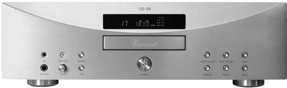 VINCENT CD-S8 - Manuel d'utilisation - 2