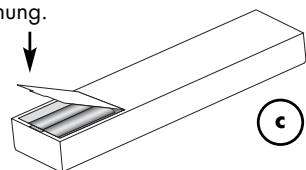 VINCENT CD-S8 - Wechsel/Einlagen der Batterien: - 3