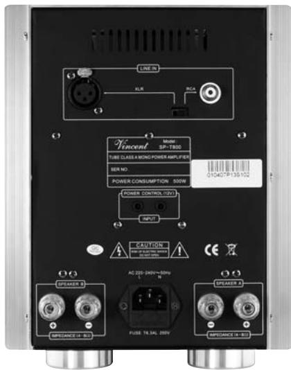 VINCENT SP-T800 - Sensibilité d'entrée - 1