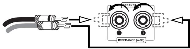 VINCENT SP-T800 - ANSCHLUSS DER LAUTSPRECHER - 3