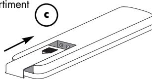 VINCENT STU-3 - Remplacement/insertion des piles - 3