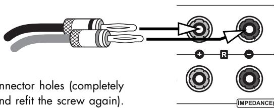 VINCENT SV-232 - The stereo sound can only be heard via loudspeakers if the loudspeaker switch (1) of the associated pair of speakers (A/B) has been switched on. - 1