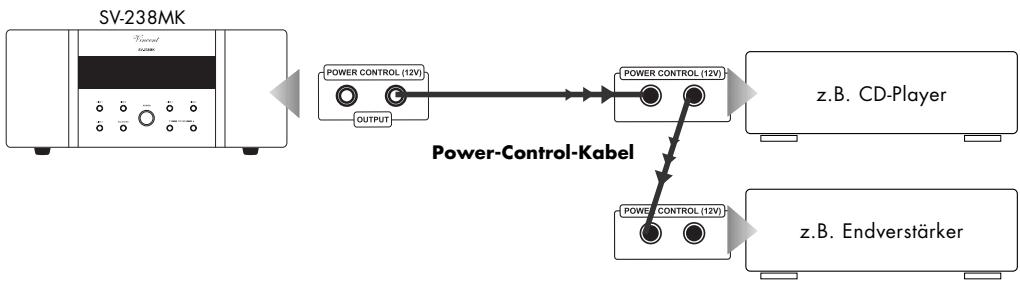 VINCENT SV-238MK - KABELVERBINDUNGEN FÜR DIE EINSCHALTSTEUERUNG (POWER CONTROL) - 1