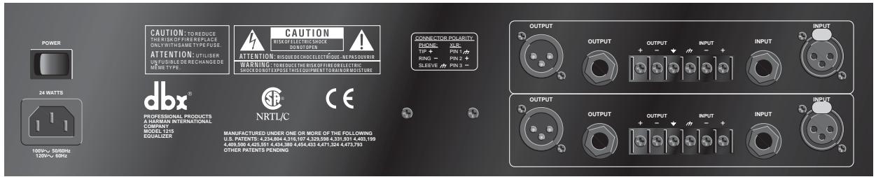 DBX 12 - BESCHREIBUNG DER RÜCKSEITEN - 2