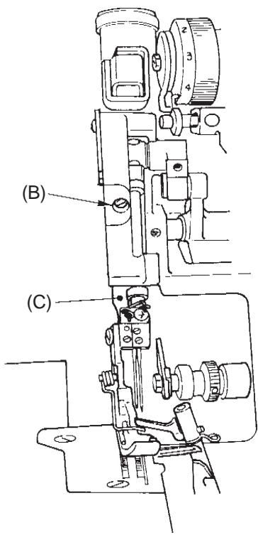 JUKI MO-735 - Comment effectuer le réglage: - 1