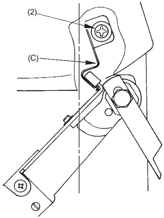 JUKI MO-735 - Ressort de maintien. - 1