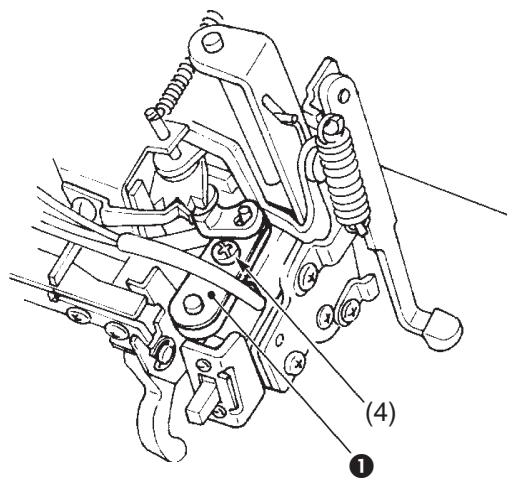 JUKI MO-735 - Réglage final du crochet d'enfilage (MO-734DE) - 1