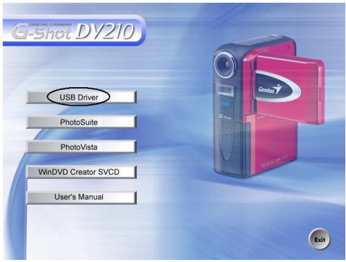 GENIUS DV210 - Installation du pilote USB sous windows - 1