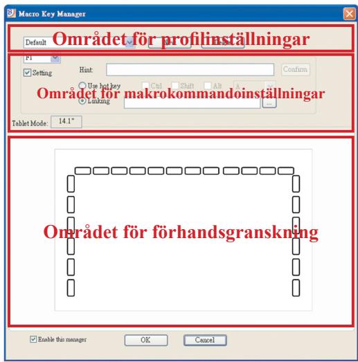 GENIUS G-PEN M712 - Kontrollpanelen i Macro Key Manager Inledning - 1