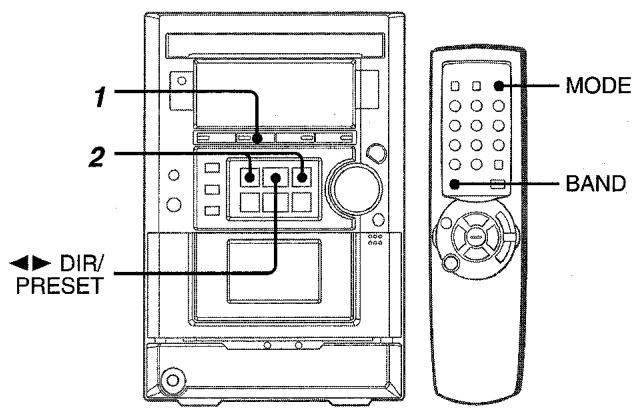 AIWA XR-M33 - MANUAL TUNING - 1