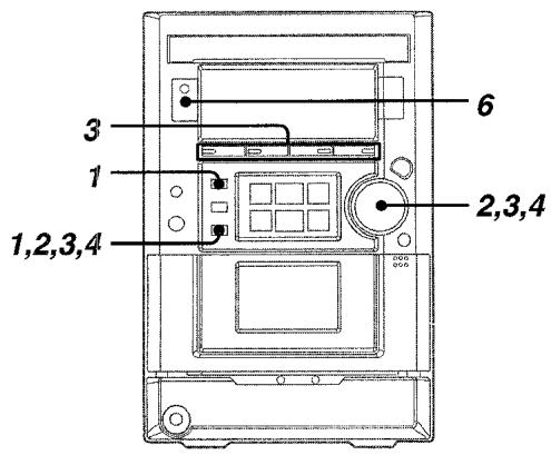 AIWA XR-M33 - AJUSTANDO EL TEMPORIZADOR - 1