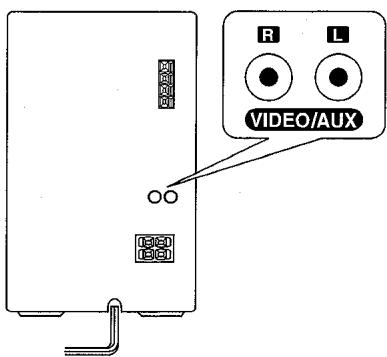 AIWA XR-M33 - CONEXION DE UN EQUIPO OPCIONAL - 1