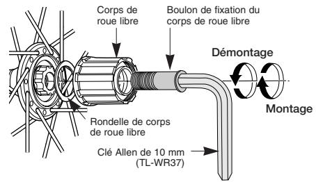 SHIMANO FH-6700 - Remplacement du corps de roue libre - 1