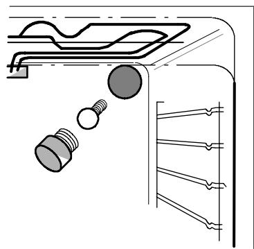 THERMA BO D.1 A - L'éclairage du four - échange des ampoules - 4