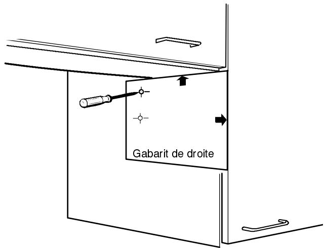 THERMA DA55.1 SW - Montage entre deux armoires supérieures - 3