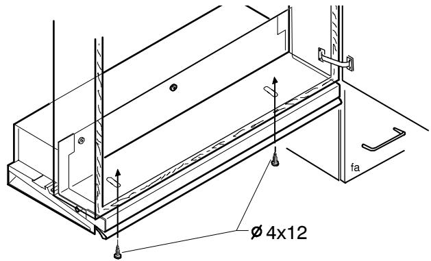 THERMA DA55.1 SW - Montage entre deux armoires supérieures - 11