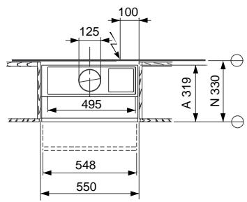 THERMA DA55.1 WE - Exigences relatives à la conduite d'air d'évacuation - 4