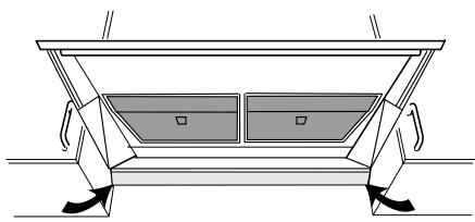 THERMA DA55.1 WE - Couper le courant de la hotte. (tirer la fiche ou dévisser le fusible.) - 3