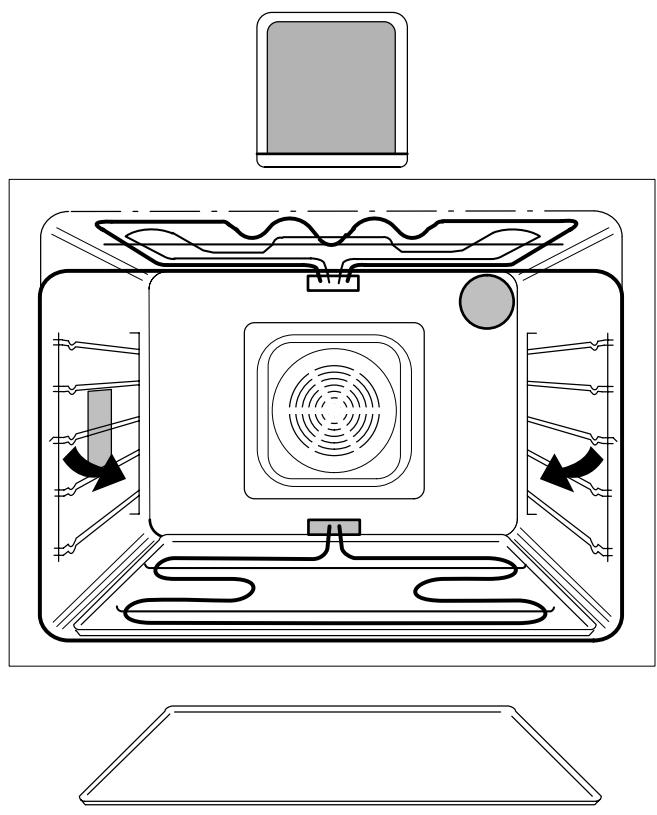 THERMA EH B 4.2 R - Panneau synoptique et porte du four - 4
