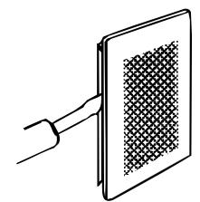 THERMA EHB4/60 SW - L'éclairage du four - échange des ampoules - 2