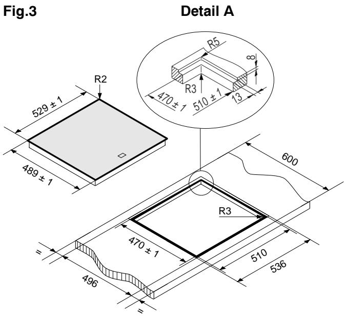 THERMA GKC/53.1R - Démontage du tableau vitrocéramique - 1