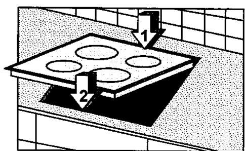 THERMA GKC/56.2RC - Démontage du tableau de cuisson vitrocéramique - 3