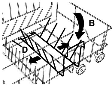 THERMA GSIALPHA.1 - Garniture de rail amovible pour assiettes, 5 positions - 5