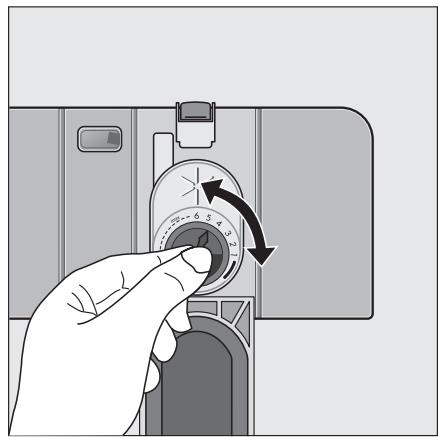 THERMA GSIB60W - Régler la dose de produit de remplissage - 2