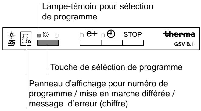 THERMA GSVB.1 - Sélection et démarrage du programme - 2