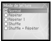 IRIVER H10 JR - Régler le mode lecture - 10