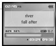 IRIVER H10 JR - Lecture de fichiers musicaux - 5