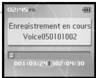 IRIVER H10 JR - Enregistrement vocal - 8