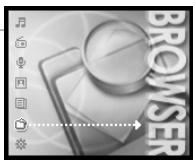 IRIVER H10 JR - Fonction du navigateur - 2