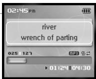 IRIVER H10 JR - Effectuer un retour/une avance rapide - 1