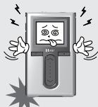 IRIVER H10 JR - Les impacts physiques, la foudre et les pannes de courant peuvent endommager les données. - 1