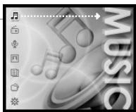 IRIVER H10 JR - Quitter le sous-menu - 3