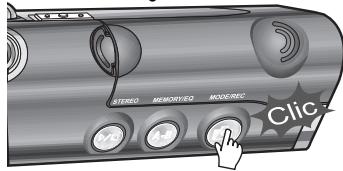 IRIVER IFP-1000 - Pour arrêter l'enregistrement vocal - 1