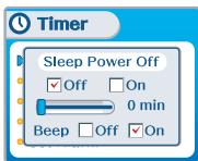 IRIVER IFP-1000 - Mise hors tension automatique après un début fixé. - 1