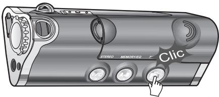IRIVER IFP-1000 - Pour arrêter l'enregistrement de la FM - 1