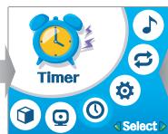 IRIVER IFP-1000 - Pour sélectionner le menu principal - 3