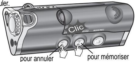 IRIVER IFP-1000 - Programmer une station prééglée manuellement - 5