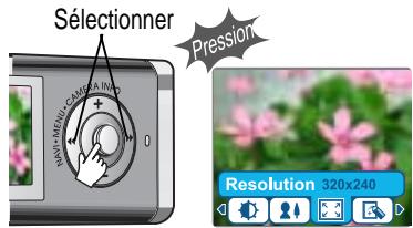 IRIVER IFP-1000 - Paramètres de l'appareil photo - 5