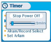 IRIVER IFP-1000 - Mise hors tension automatique en mode stop. - 1